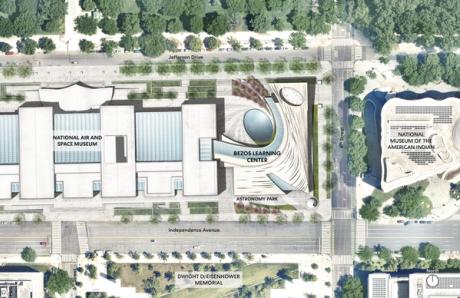  Smithsonian picks architect for $130m Bezos Learning Center on Washington, DC's National Mall 