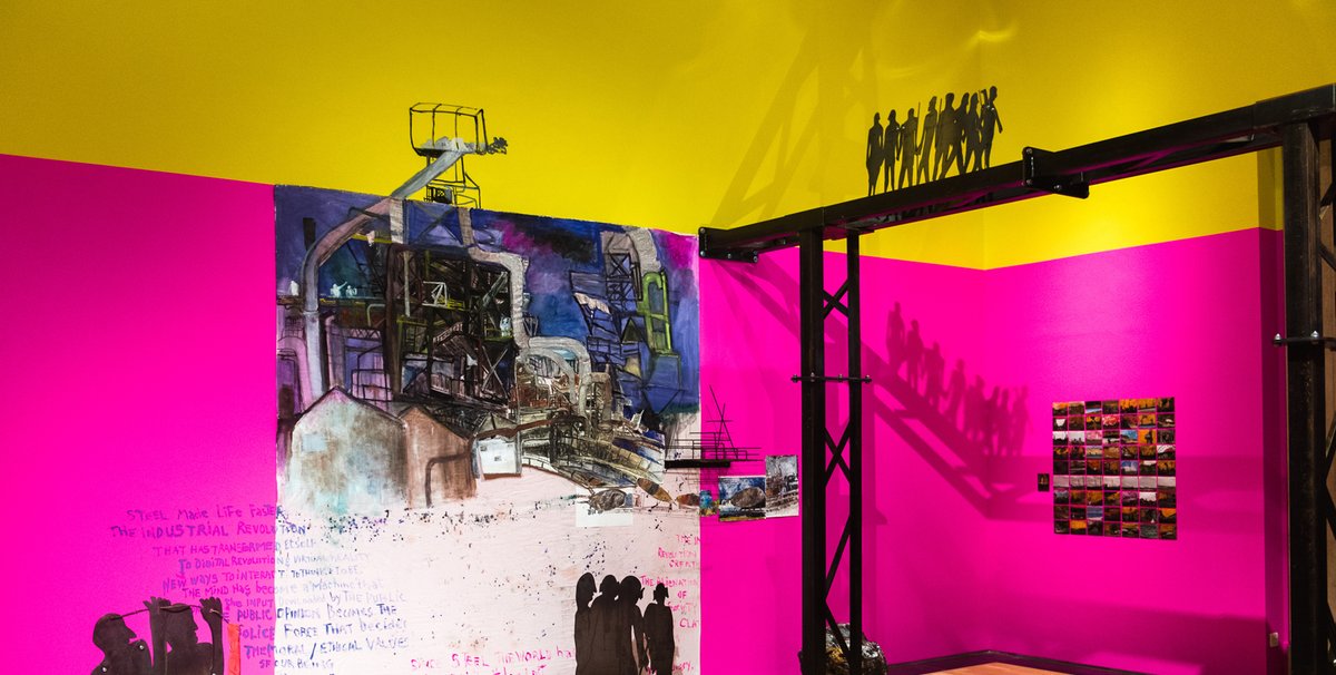 Anna Boghiguian's A meteor fell from the Sky (2018) Photo: Polly Thomas