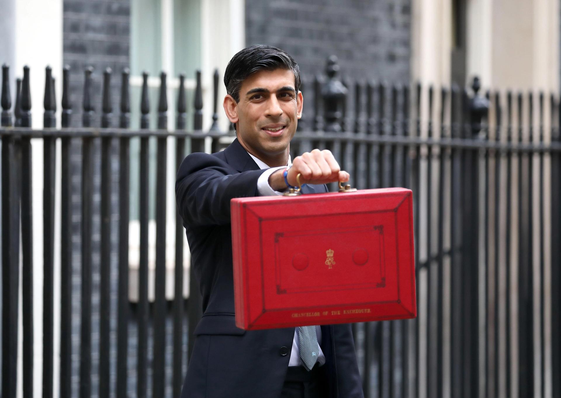 The UK's Chancellor of the Exchequer Rishi Sunak will announce the 2021 budget tomorrow © Paul Marriott/Alamy Live News