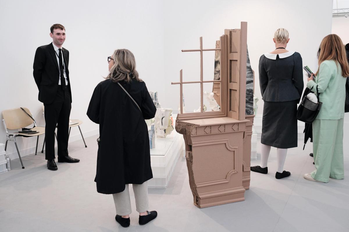 Tent moves: Frieze London last year, where New York art collective CFGNY’s sculptures (pictured), shown by Hot Wheels gallery, won the Focus Stand Prize Photo by Linda Nylind. Courtesy Frieze / Linda Nylind