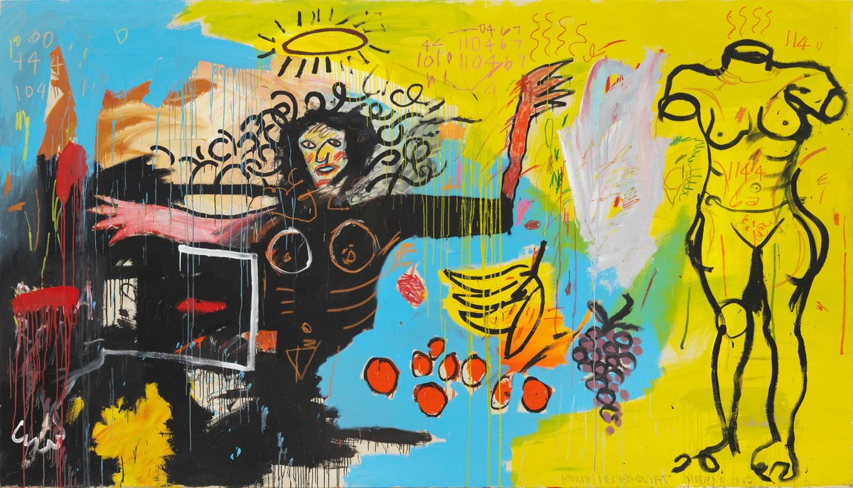 Jean-Michel Basquiat, Untitled (1982) © Estate of Jean-Michel Basquiat. Licensed by Artestar, New York Photo: Stefan Altenburger. Courtesy of Gagosian