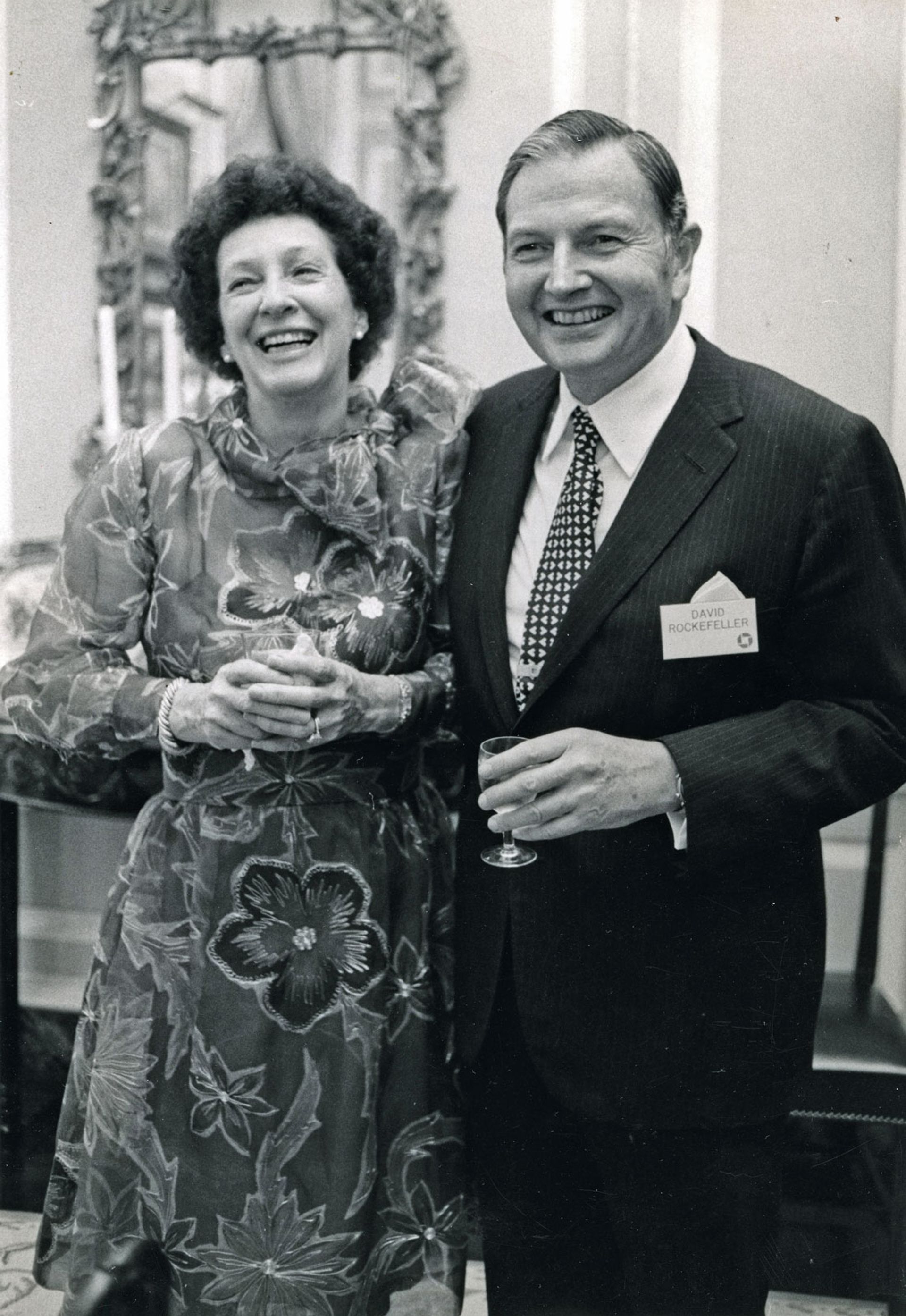 David and Peggy Rockefeller in 1973 Courtesy of the Rockefeller Archive Centre