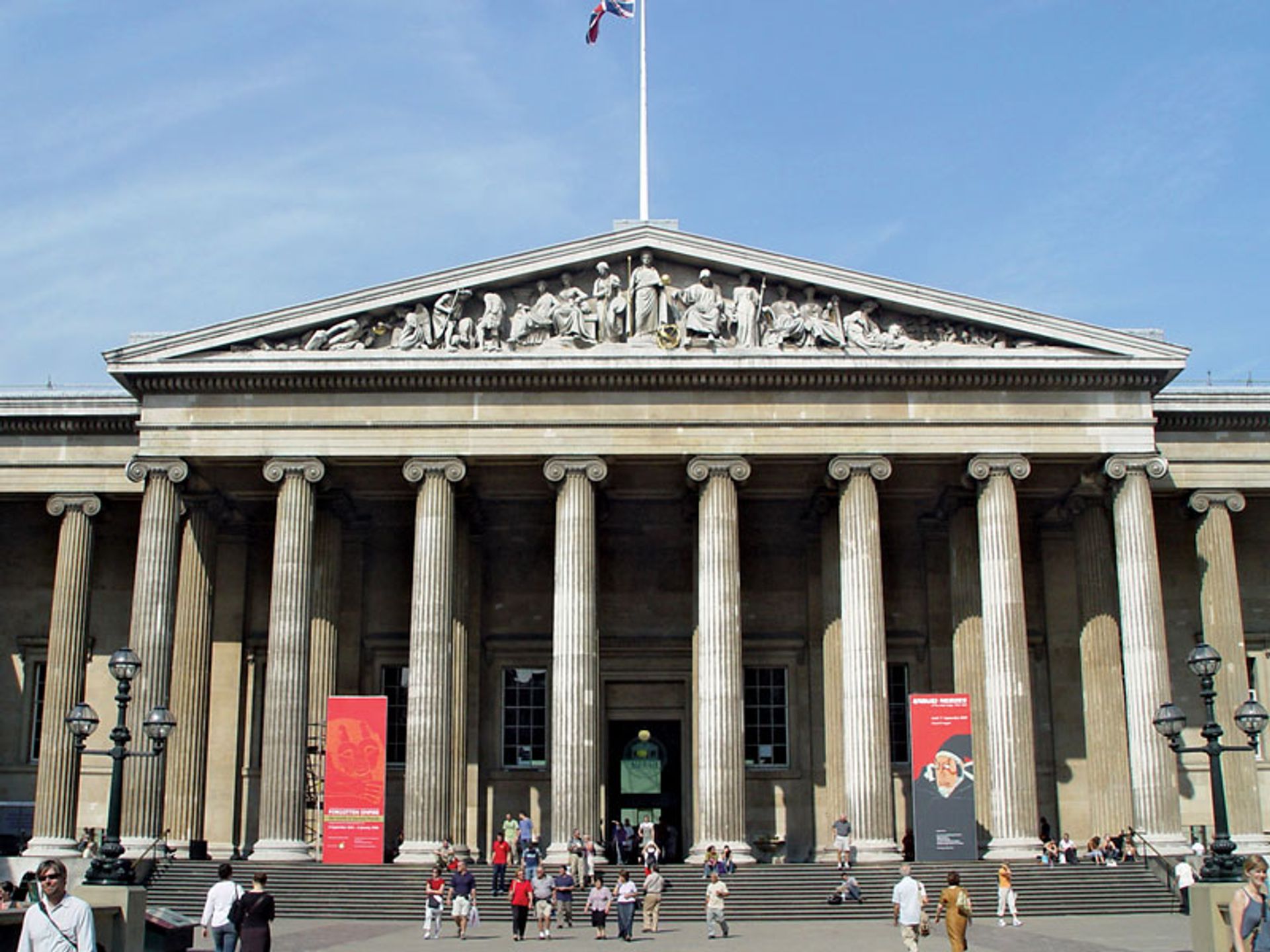 The British Museum has now raised £98m to complete its Great Court scheme 