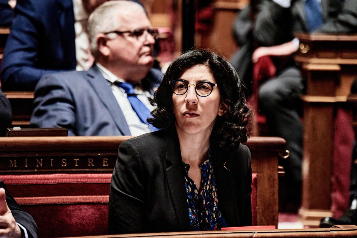 France's culture minister Rima Abdul Malak seemed to back-pedal on the policy © Antonin Burat/Le Pictorium Agency via ZUMA Press