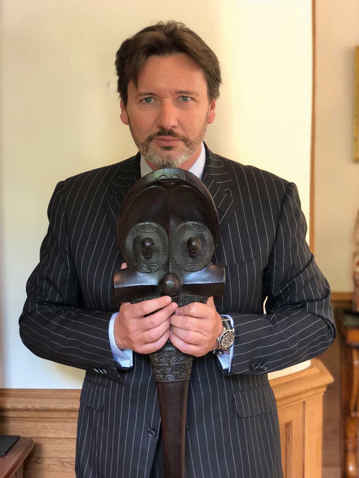 Yves-Bernard Debie: “The tiniest ancient fragment thrills me just as much as a Quattrocento painting”
Courtesy Yves-Bernard Debie