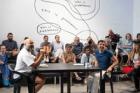 In Dubai, the art-world panel discussion gets a sporty makeover