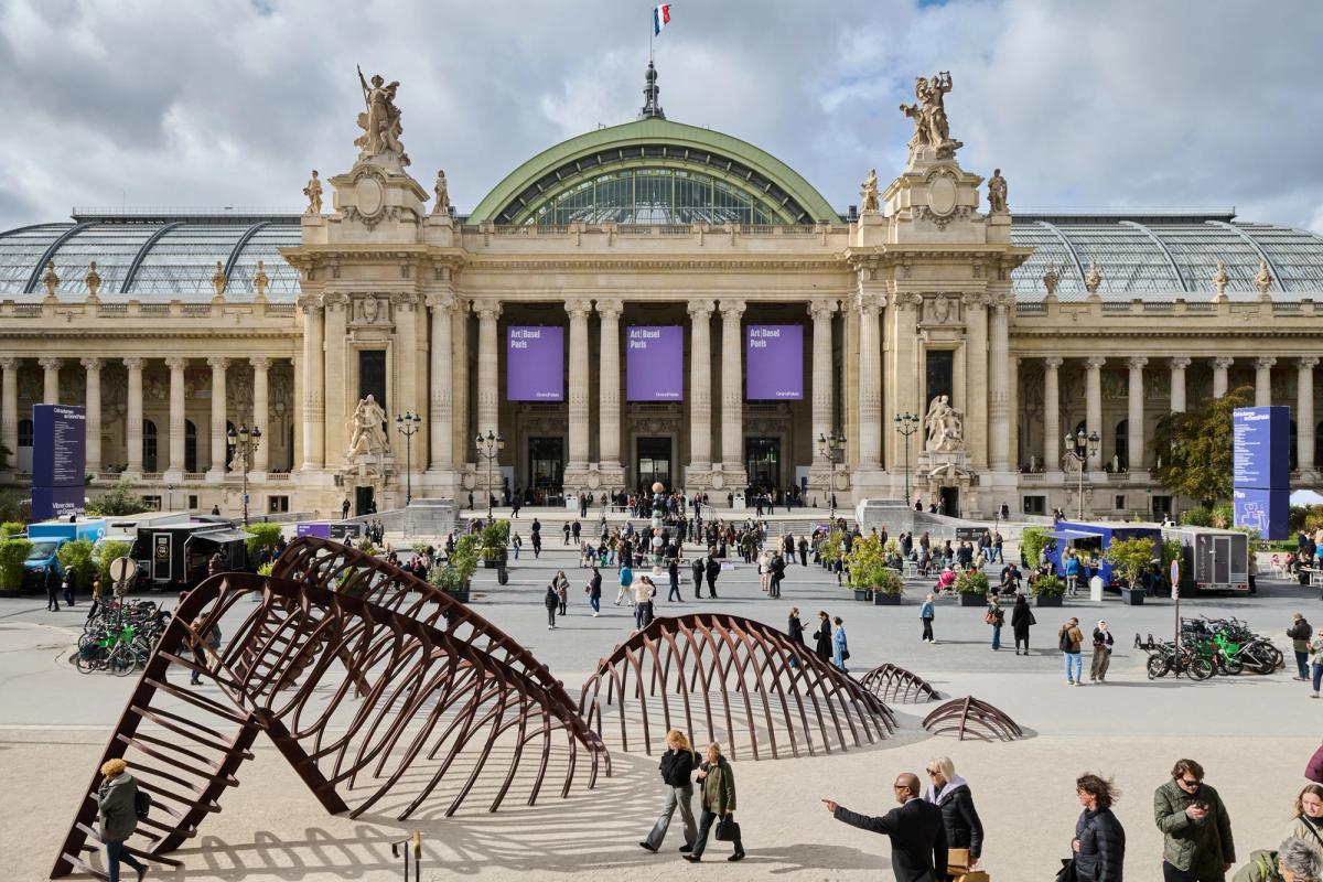 Art Basel Paris is held at the Grand Palais

© Art Basel