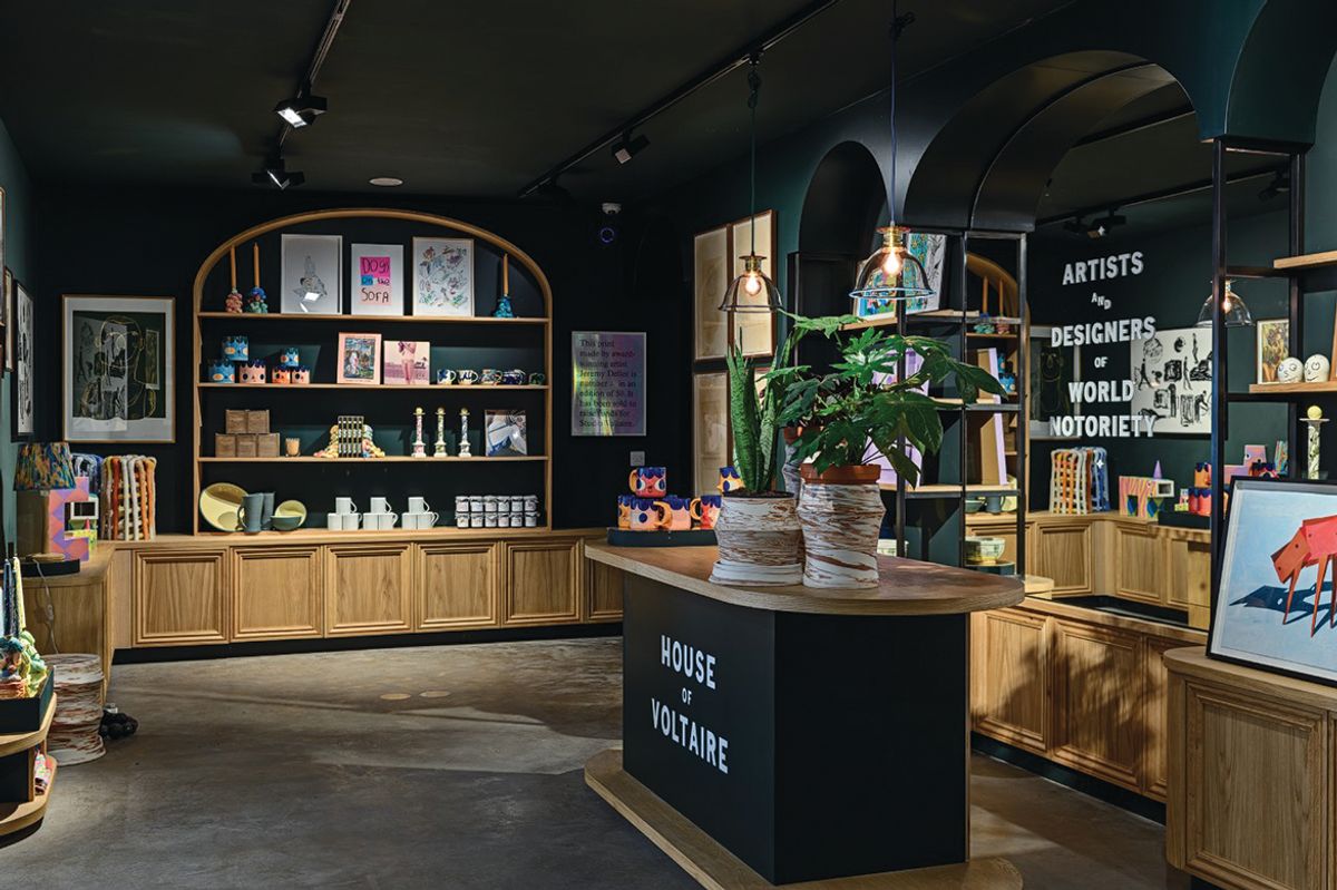 House of Voltaire, Studio Voltaire’s design shop, gets a permanent home on the renovated site after using pop-up venues across London over the past few years. Courtesy Studio Voltaire
