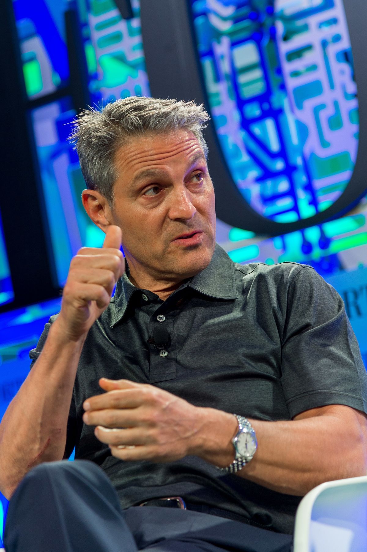 Ari Emanuel participates in a panel at the Fortune Brainstorm Tech 2015 conference in Aspen, Colorado Photograph by Stuart Isett/Fortune Brainstorm Tech, via Flickr