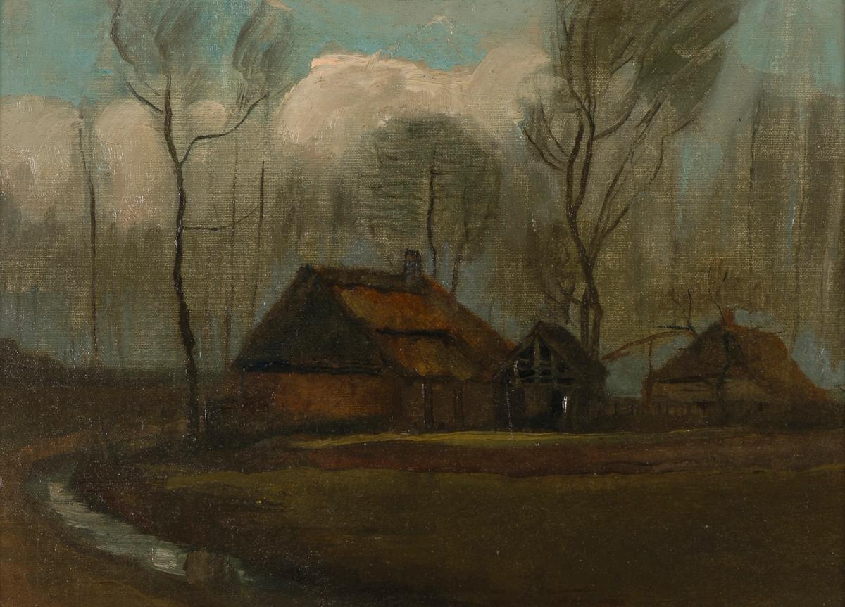 Van Gogh’s Country Huts among Trees (September 1883)
Museum of John Paul II and Primate Wyszynsk, Warsaw, on loan from the Archdiocese of Warsaw
