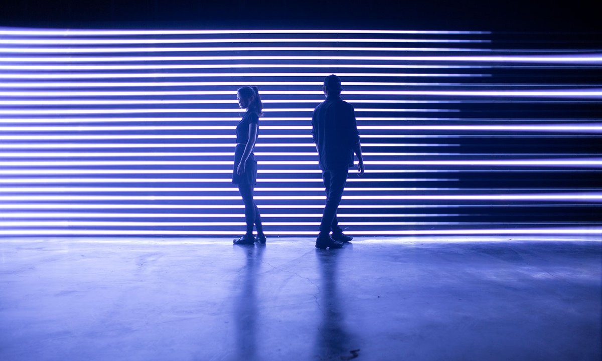 star light and sound art duo NONOTAK prepare for first London solo show star light and sound art duo NONOTAK prepare for first London solo show