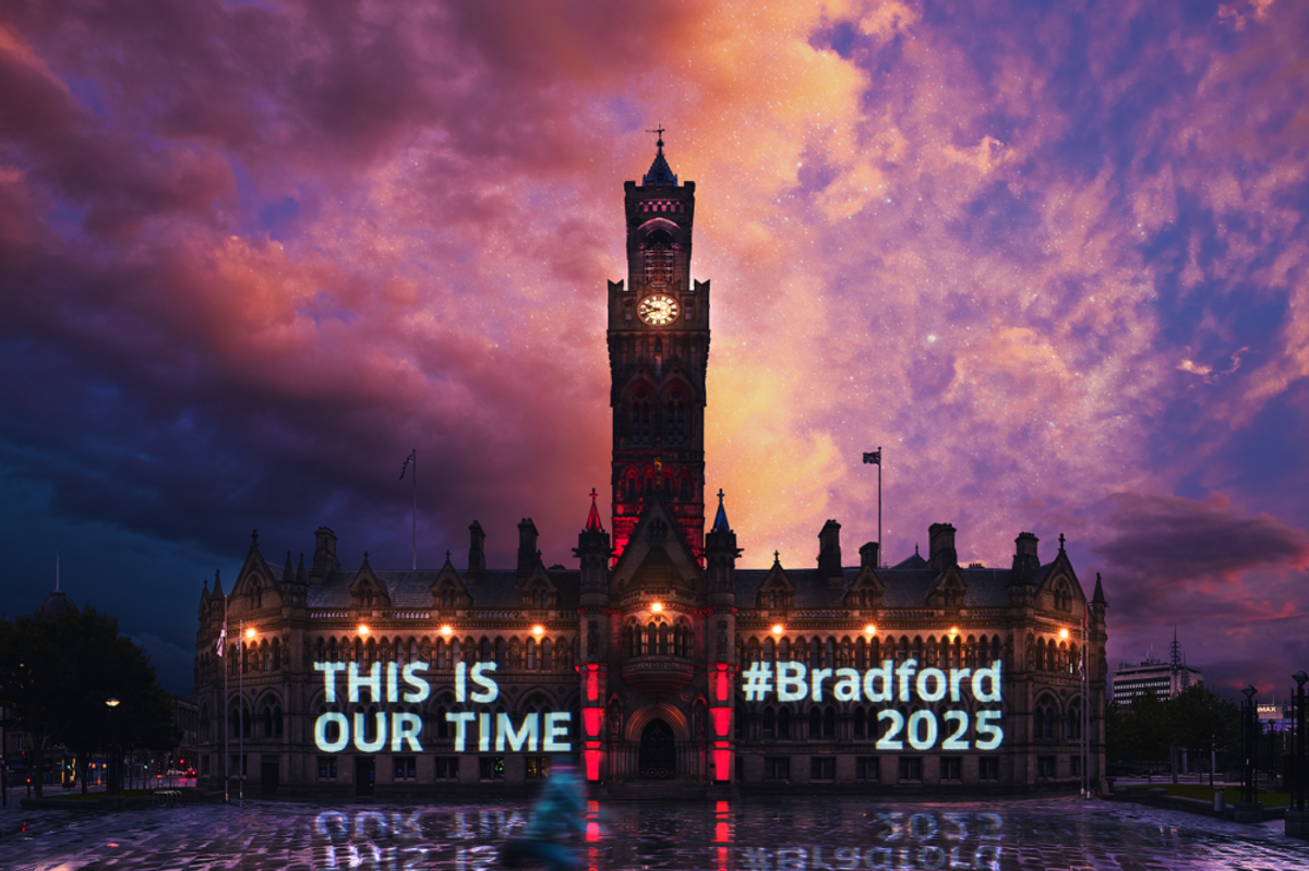 Bradford has been longlisted for the title of UK City of Culture 2025. Courtesy of Bradford 2025