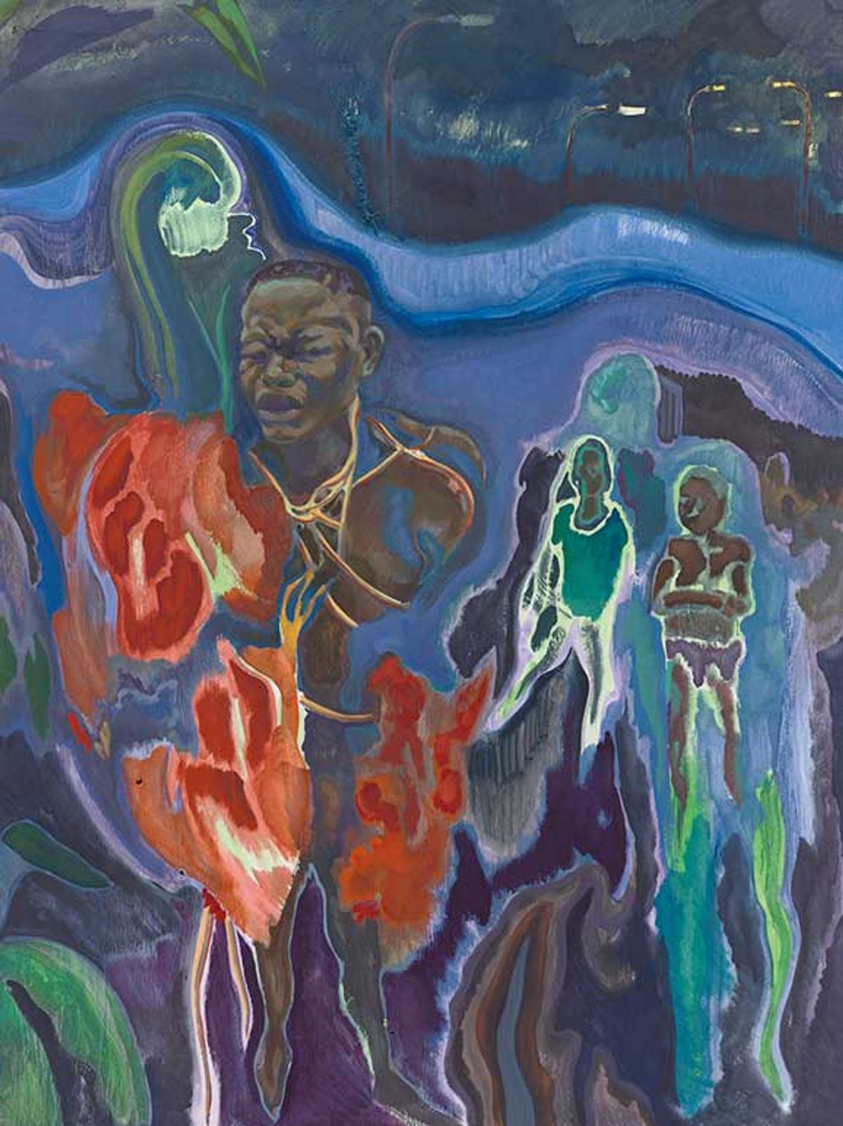 The Trial (2024) by Michael Armitage, who has a show at David Zwirner this month
Courtesy the artist and David Zwirner