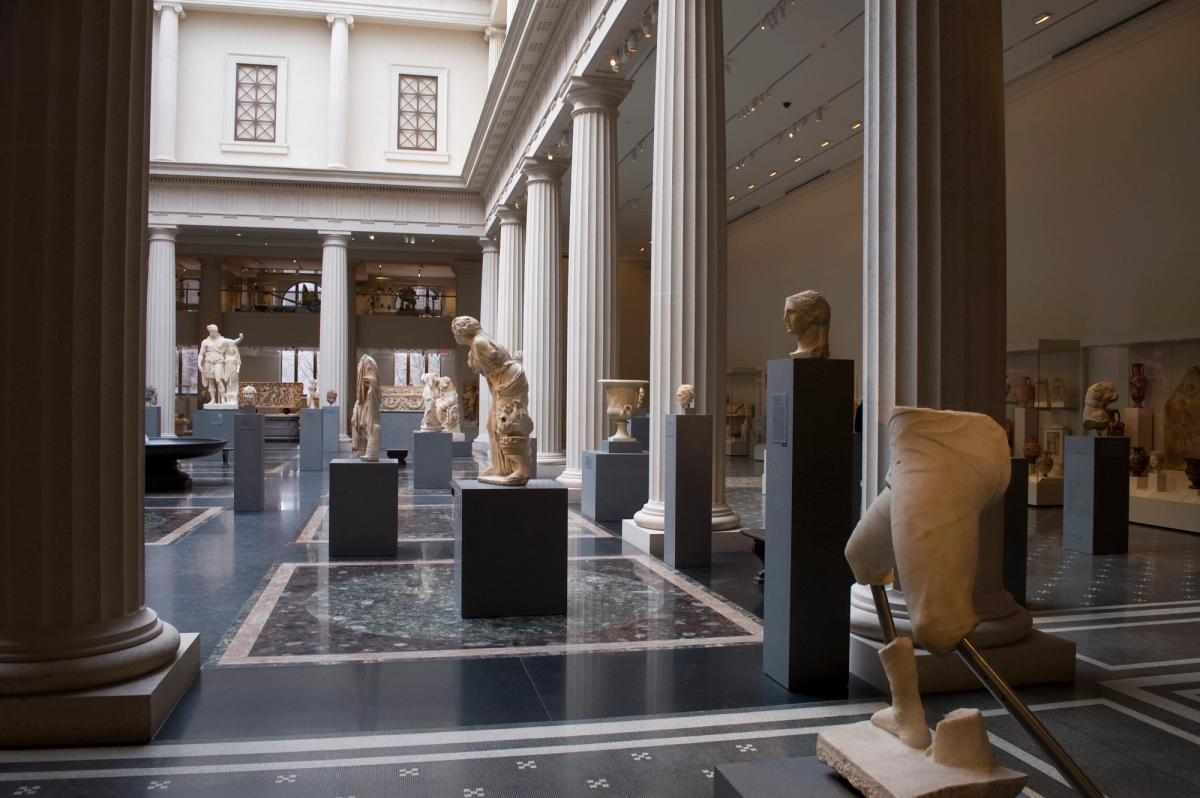 Greek and Roman Gallery at the Metropolitan Museum of Art A. Balet, via Wikimedia Commons