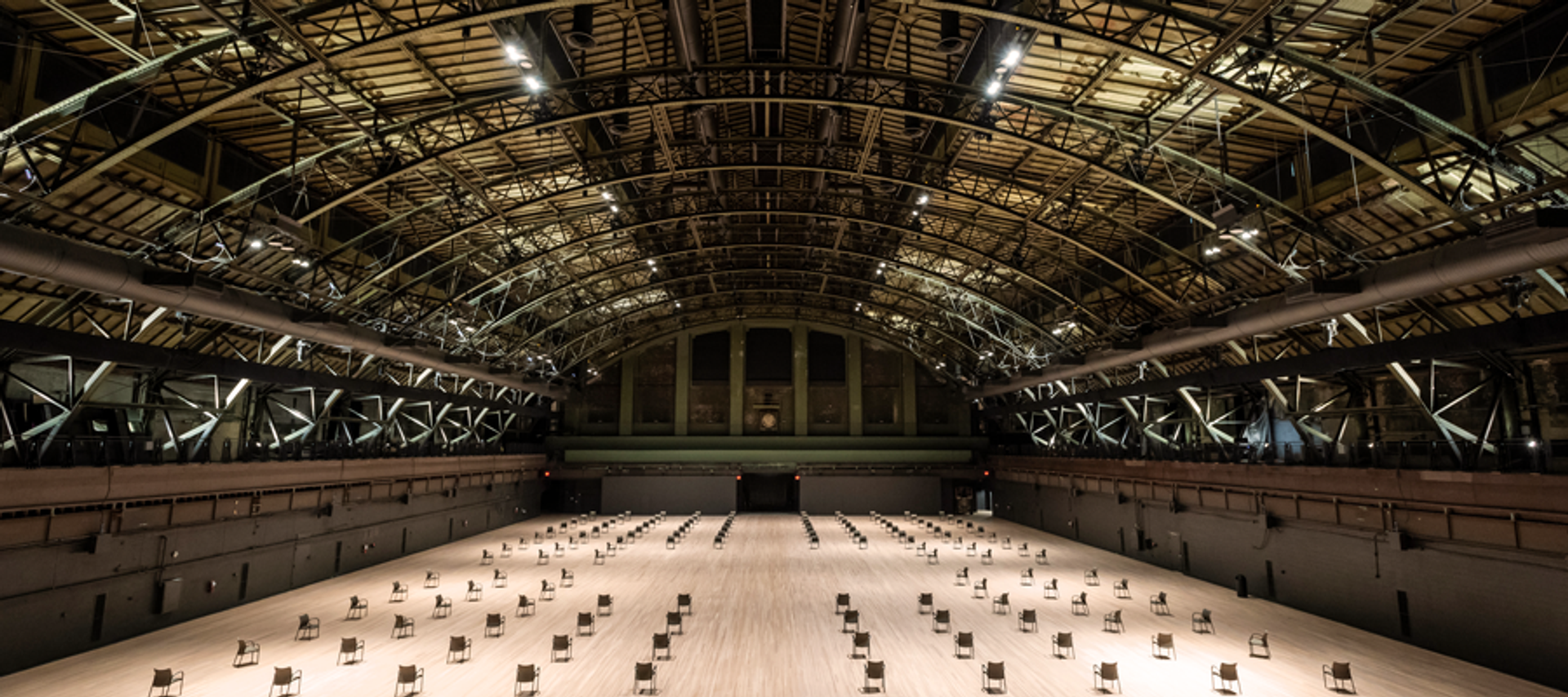 The Park Avenue Armory's refitted Wade Thompson Drill Hall The Park Avenue Armory