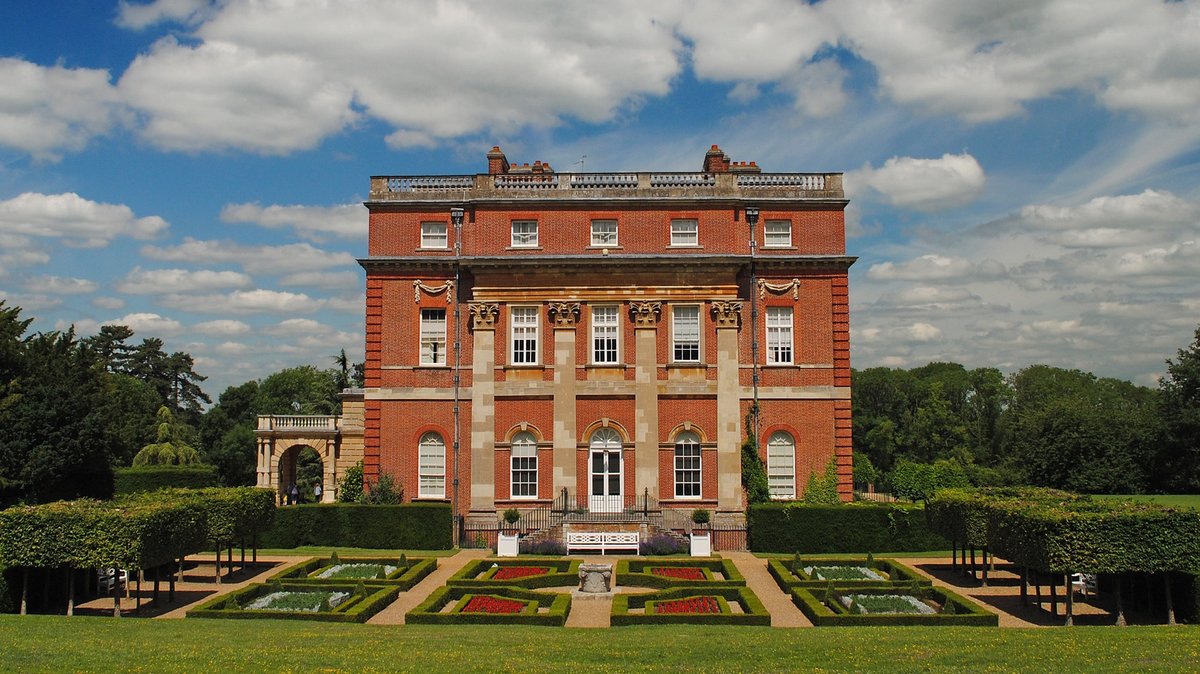 Clandon Park, Surrey, UK before a devastating fire in 2015
Photo: Mark via Flickr
