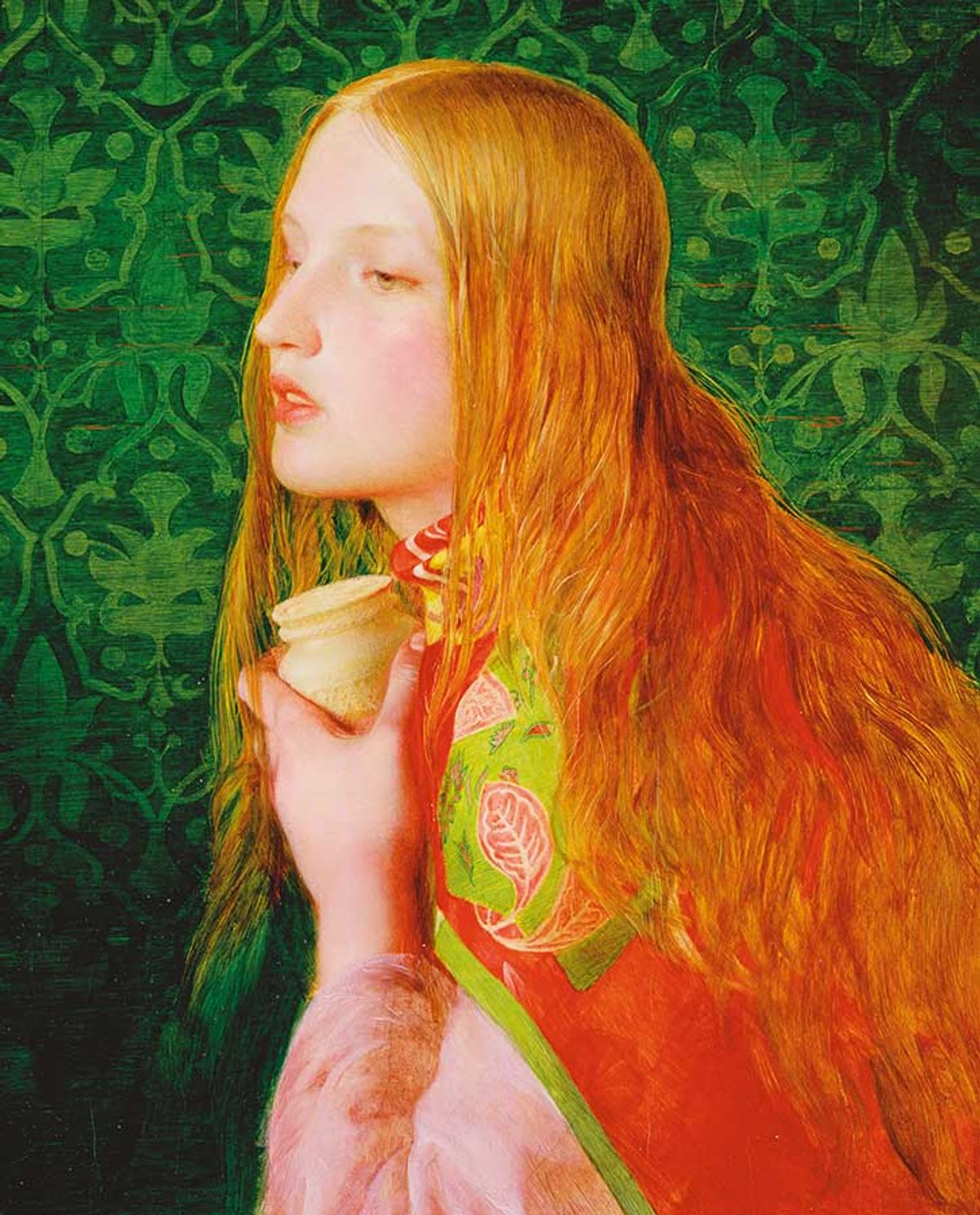 The New Testament figure as a sensual Pre-Raphaelite beauty: Frederick Sandys’s Mary Magdalene (around 1858-60)
© Delaware Art Museum; Samuel and Mary R. Bancroft Memorial/Bridgeman Images