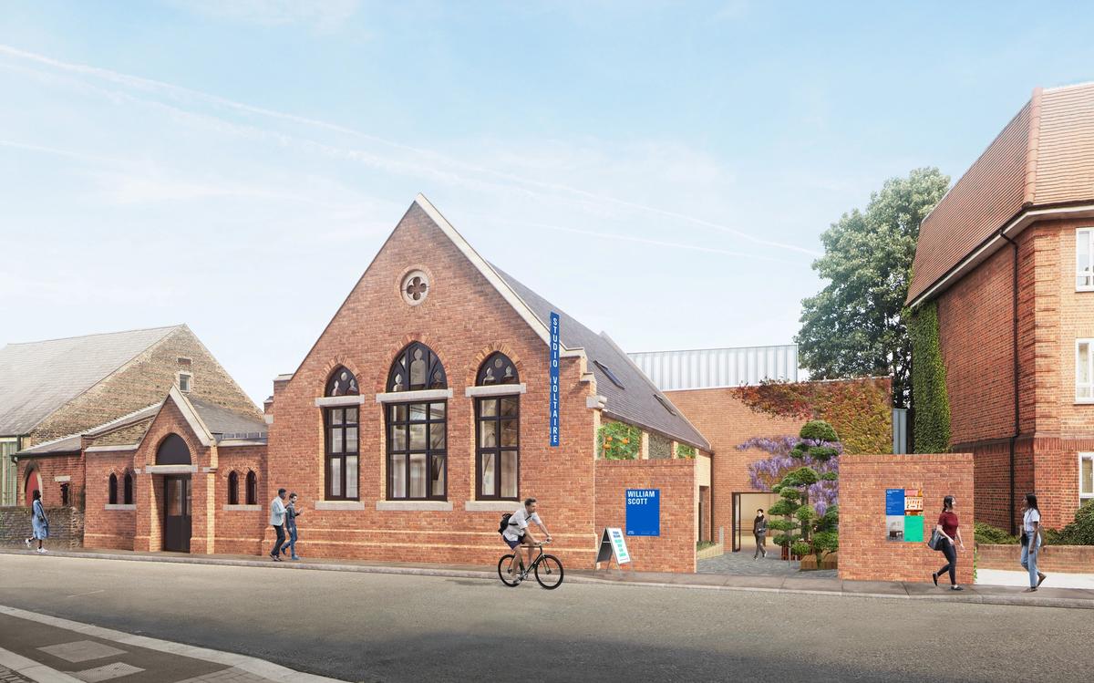 Studio Voltaire will re-open in October after a 2.8m transformation Architects impression; courtesy Matheson Whiteley Architects