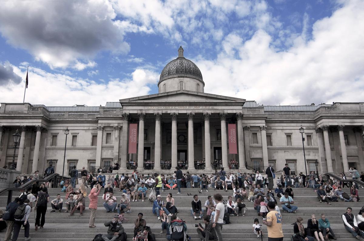 The National Gallery in London Photo: Adib Wahab via Flickr