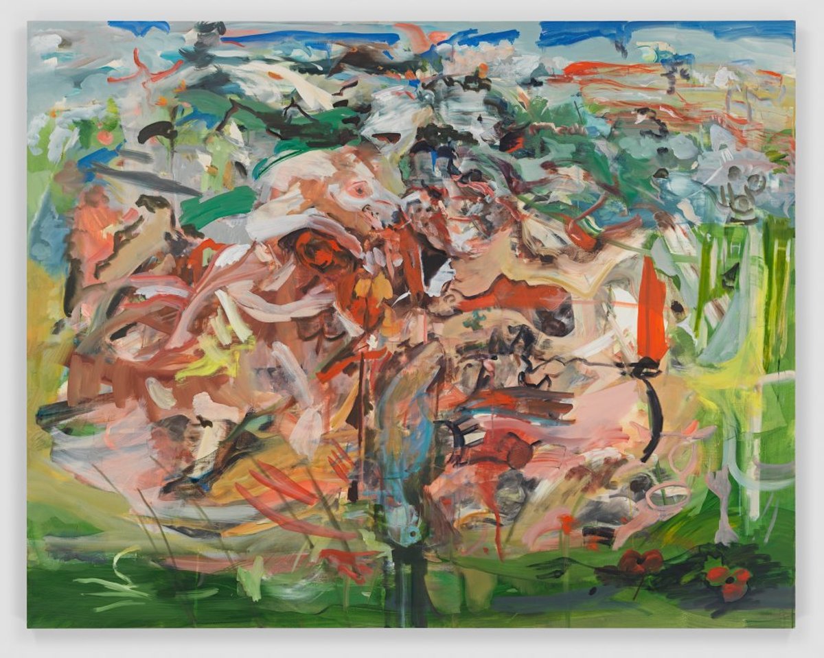 Cecily Brown's There'll be bluebirds (2019) Courtesy of the artist and Thomas Dane Gallery