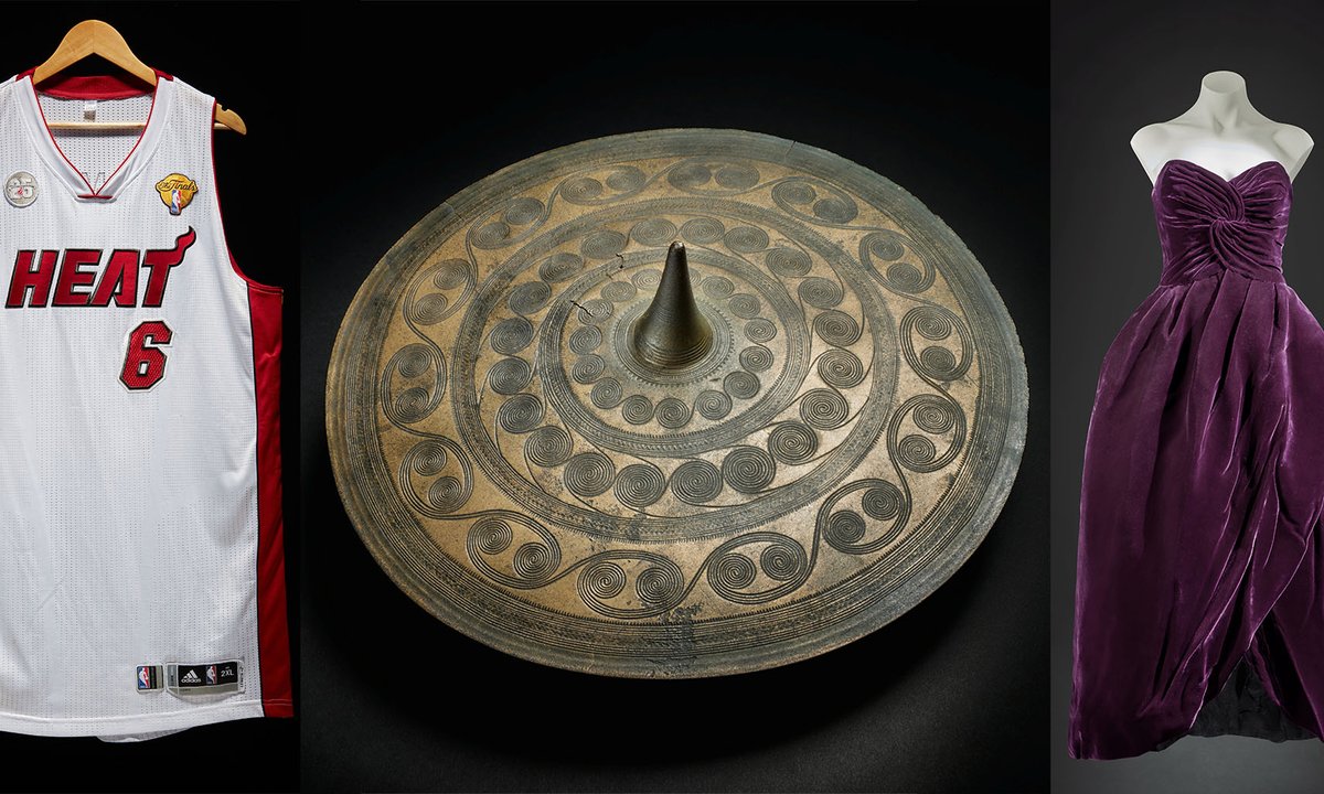 Princess Diana robe, Lebron James jersey and ornate Bronze Age disc lead Sotheby’s newest cross-category public sale experiment Princess Diana robe, Lebron James jersey and ornate Bronze Age disc lead Sotheby’s newest cross-category public sale experiment