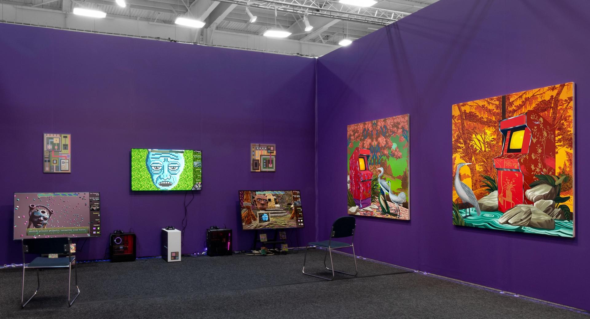 GamerCityNews ce9c339b3d62fc149ce1c04e729ab5b72a740d9d-2058x1114 From NFT pets to a dystopian video game, digital art stands out at Nada New York 2022 