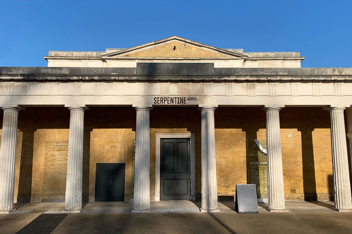 The newly altered facade of the Serpentine North gallery (formerly Serpentine Sackler Gallery) © The Art Newspaper