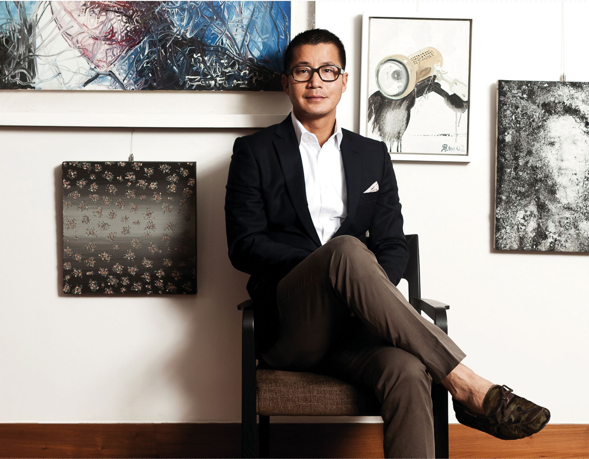 William Zhao is a keen collector of Picasso works Photo: courtesy of William Zhao