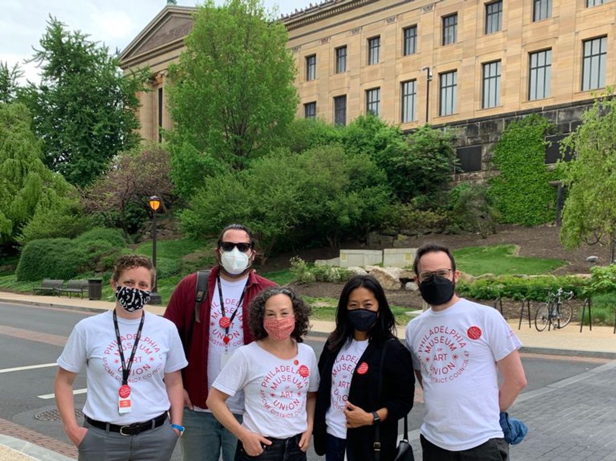 PMA Union staff visited the expanded galleries earlier this month