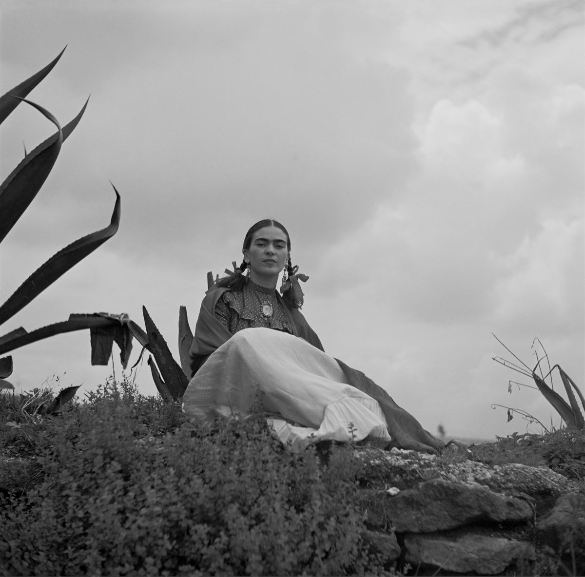 Toni Frissell, Frida Kahlo, 1937 Library of Congress, via Wikimedia Commons