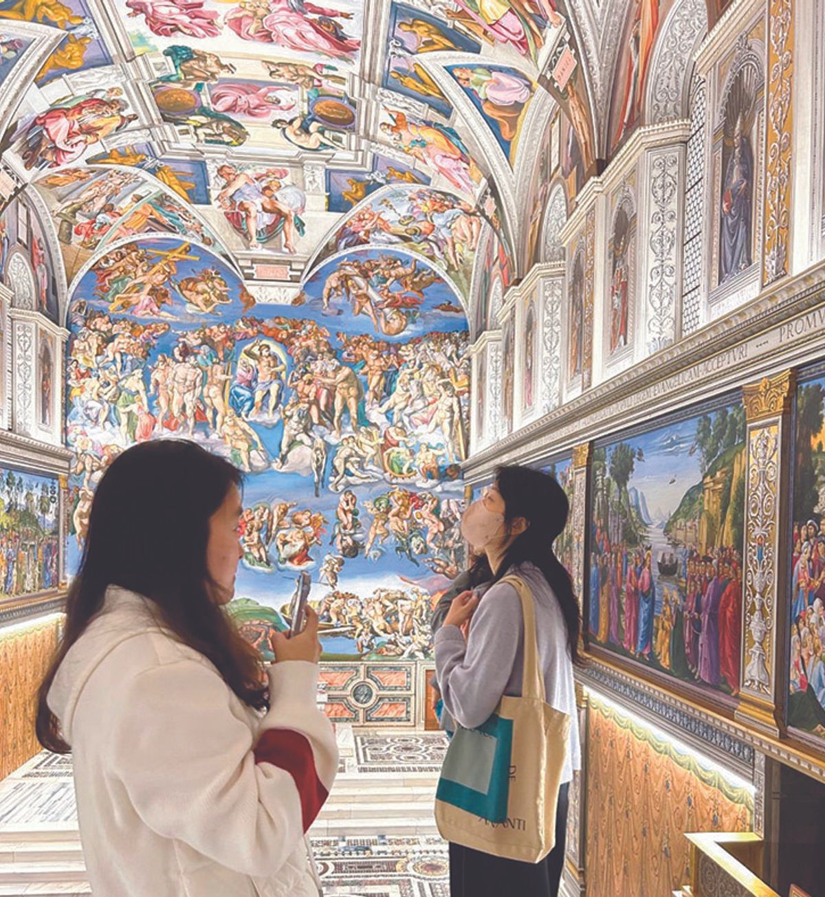 Maurizio Cattelan's mini Sistine chapel is part of his retrospective exhibition WE at Leeum, Samsung Museum of Art, until 16 July
© Alison Cole