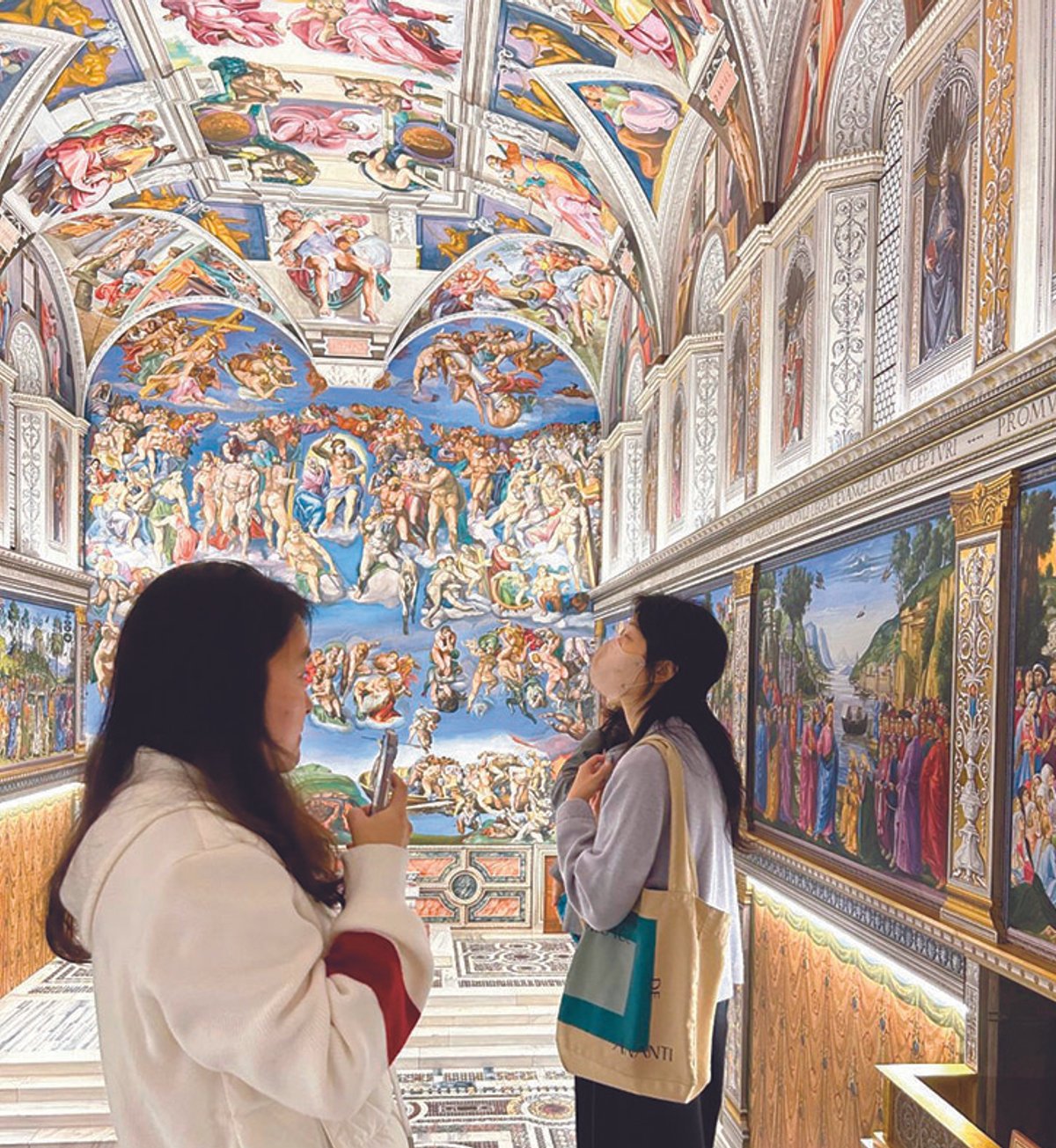 Maurizio Cattelan's mini Sistine chapel is part of his retrospective exhibition WE at Leeum, Samsung Museum of Art, until 16 July
© Alison Cole