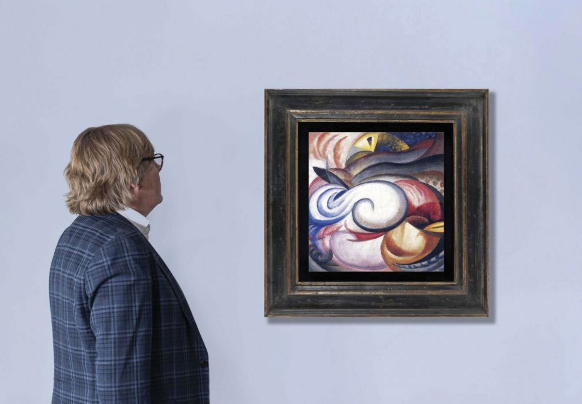 James Butterwick is bringing Oleksandr Bohomazov’s Landscape, Caucasus (undulating composition, 1915) to Tefaf with a price tag of €1.75m
Courtesy of James Butterwick