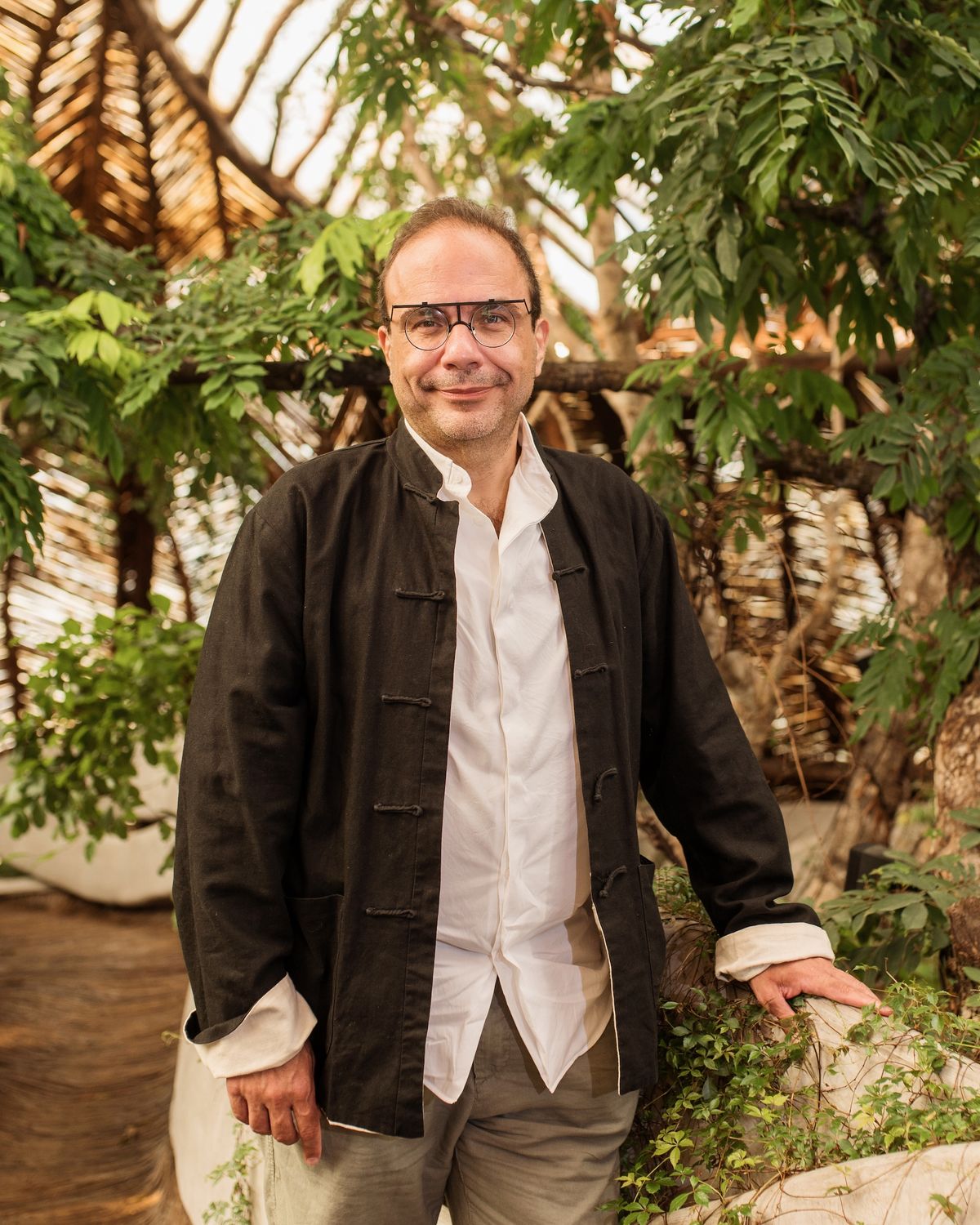 Marcelo Dantas, curator of the 2027-29 Vancouver Biennale, pictured at Sfer Ik in Mexico, where he serves as art director Courtesy Roth Productions