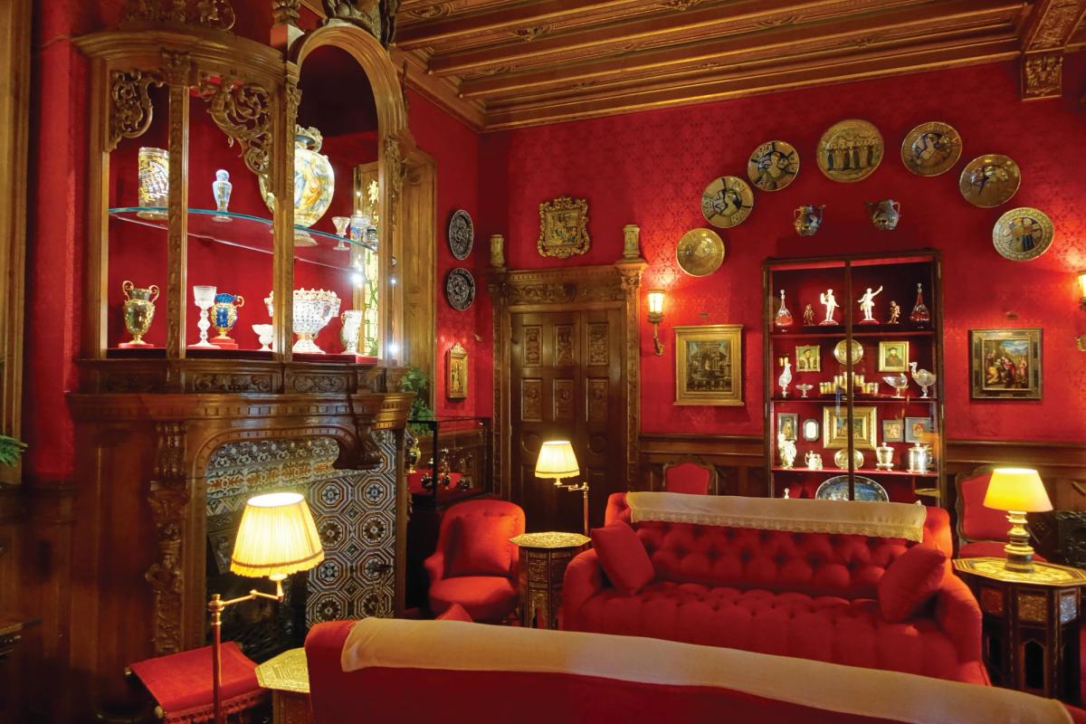 A bygone era: the expensive tastes of Baron Ferdinand de Rothschild at Waddesdon Manor in Buckinghamshire
The Picture Art Collection/Alamy stock photo