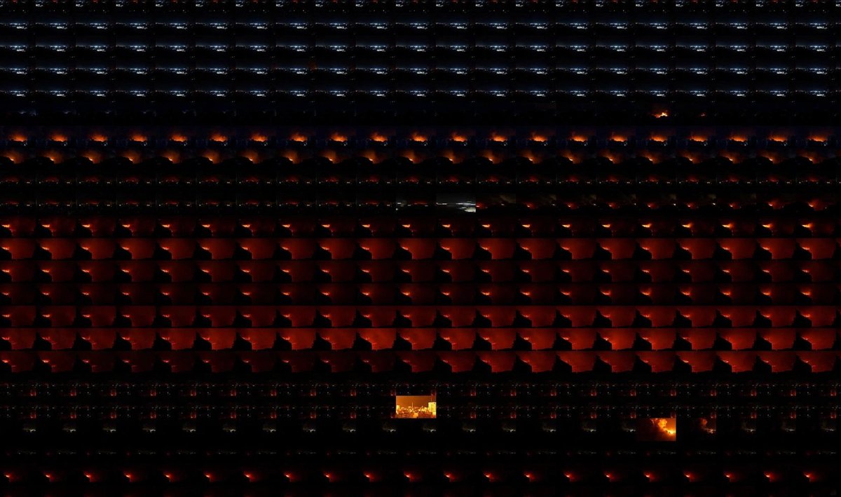 A section of Rashid Rana's Black Square (2025)
Courtesy of the artist and Chemould Prescott Road