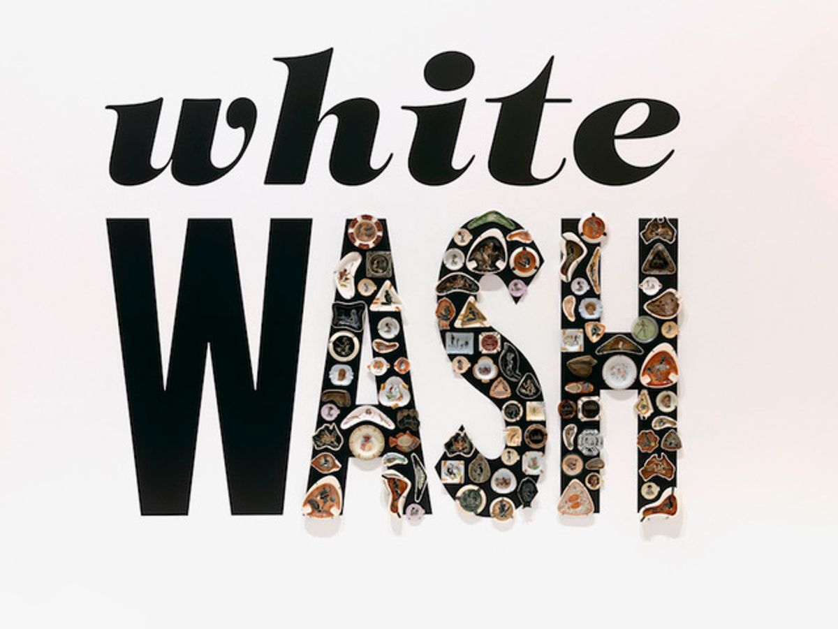 Tony Albert, White Wash (2018) Coutesy of the Sydney Biennale