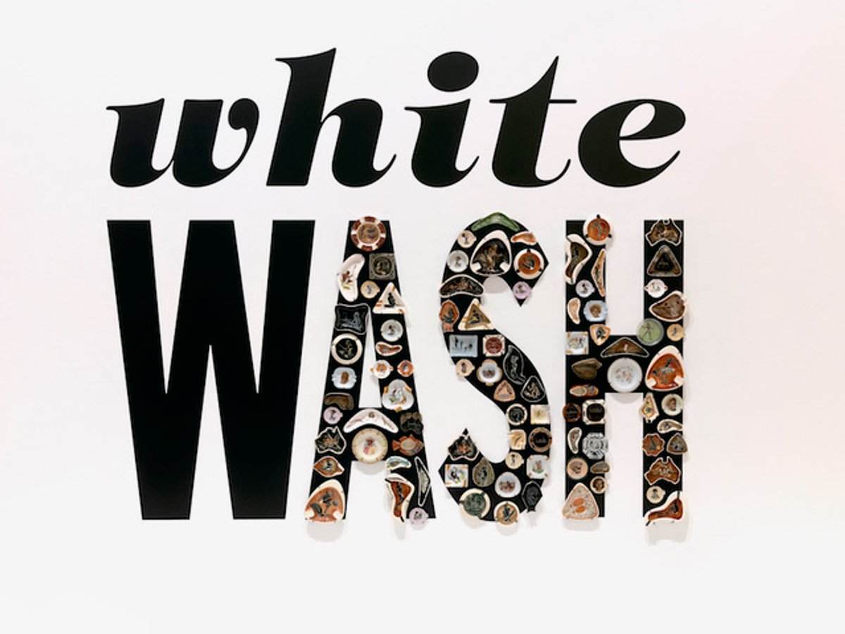 Tony Albert, White Wash (2018) Coutesy of the Sydney Biennale