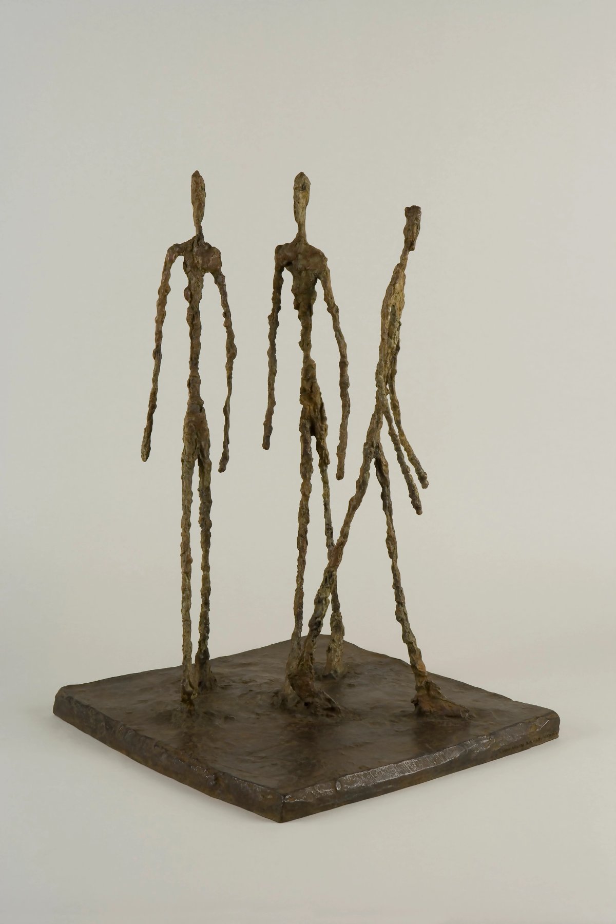 Alberto Giacometti's Trois hommes qui marchent (1948) is one of the works in the 10,000-strong collection of the new museum on the artist Fondation Giacometti; © Succession Alberto Giacometti / Adagp; Paris 2026