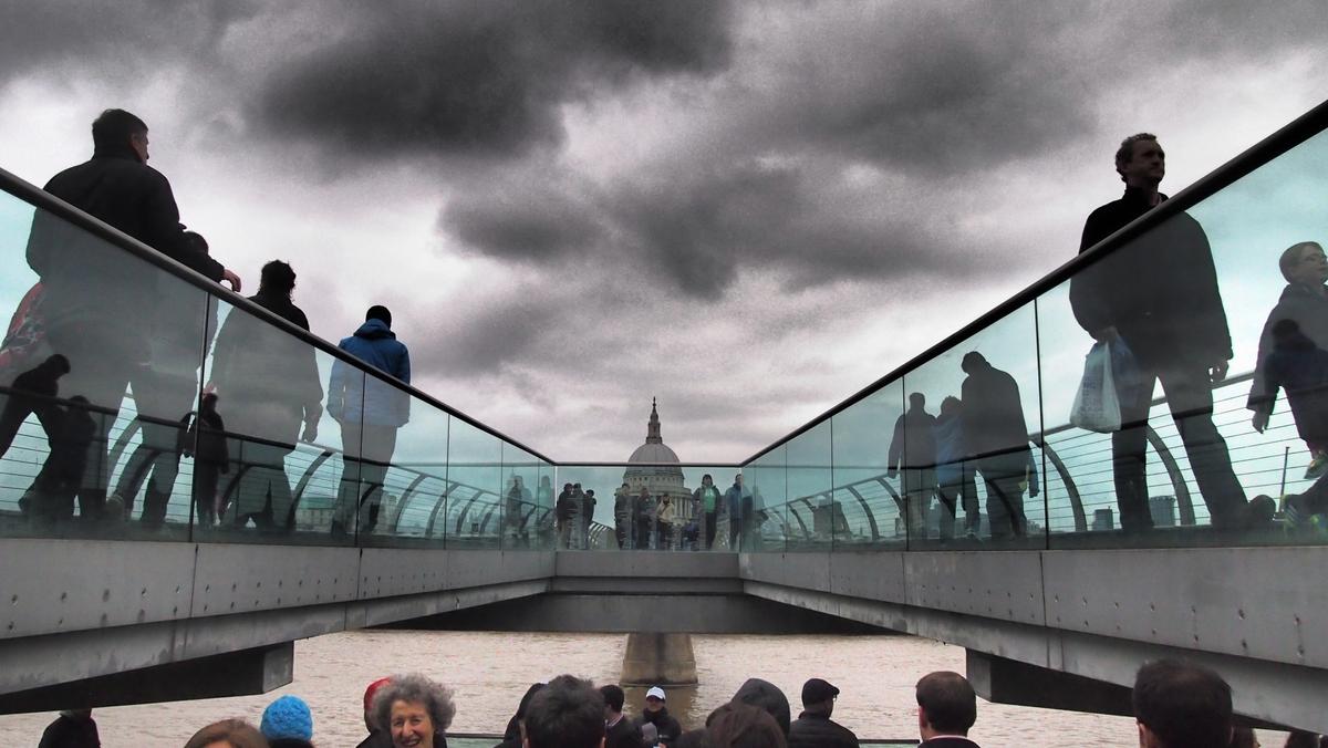 St Paul's Cathedral as seen from London's Millennium Bridge Photo: A. H. via Pixabay