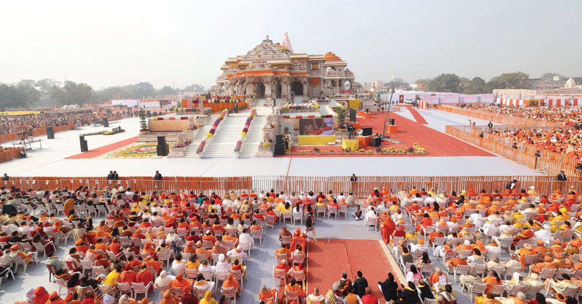 The Ram Temple in Ayodhya was inaugurated last year