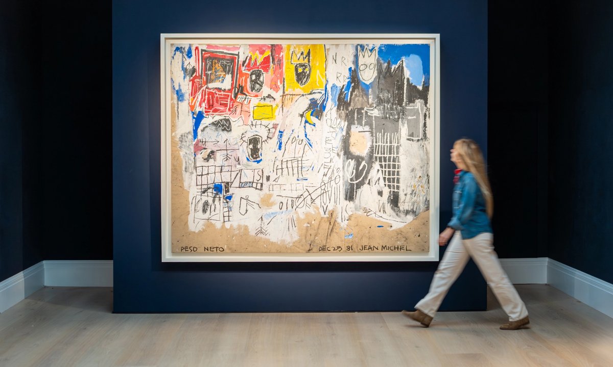 Sotheby's to sell painting from Jean-Michel Basquiat's first solo show