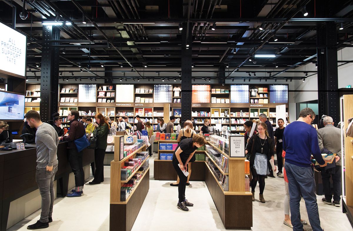 Art lovers searching for Tate-written artist biographies can still find them in their bookshop Photo: Oli Cowling © Tate