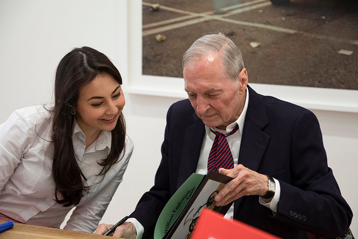 William Eggleston © Photo: Justyna Fedec. Courtesy of David Zwirner