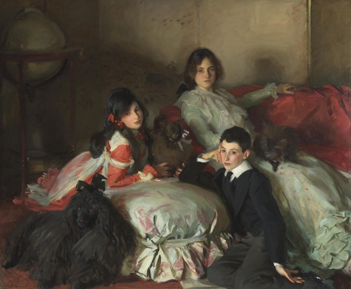 John Singer Sargent's Essie, Ruby and Ferdinand, Children of Asher Wertheimer (1902)
Photo ©Tate