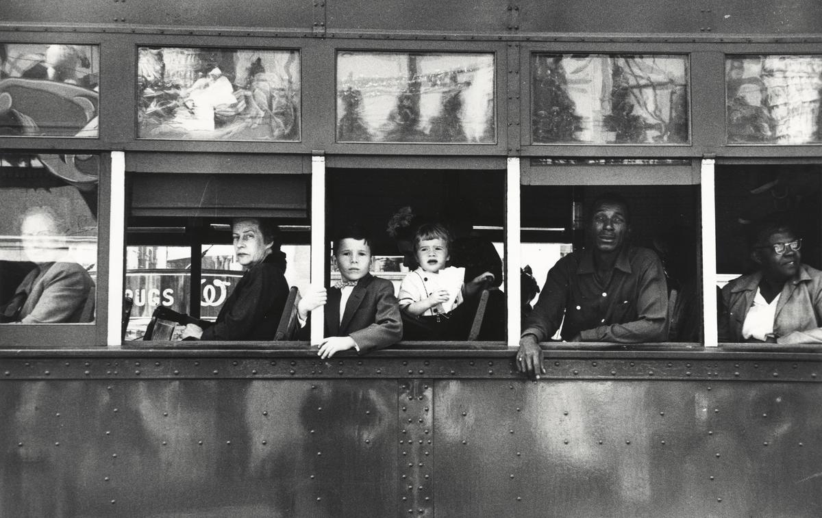Trolley - New Orleans, from the series The Americans © Robert Frank, courtesy Aperture Foundation