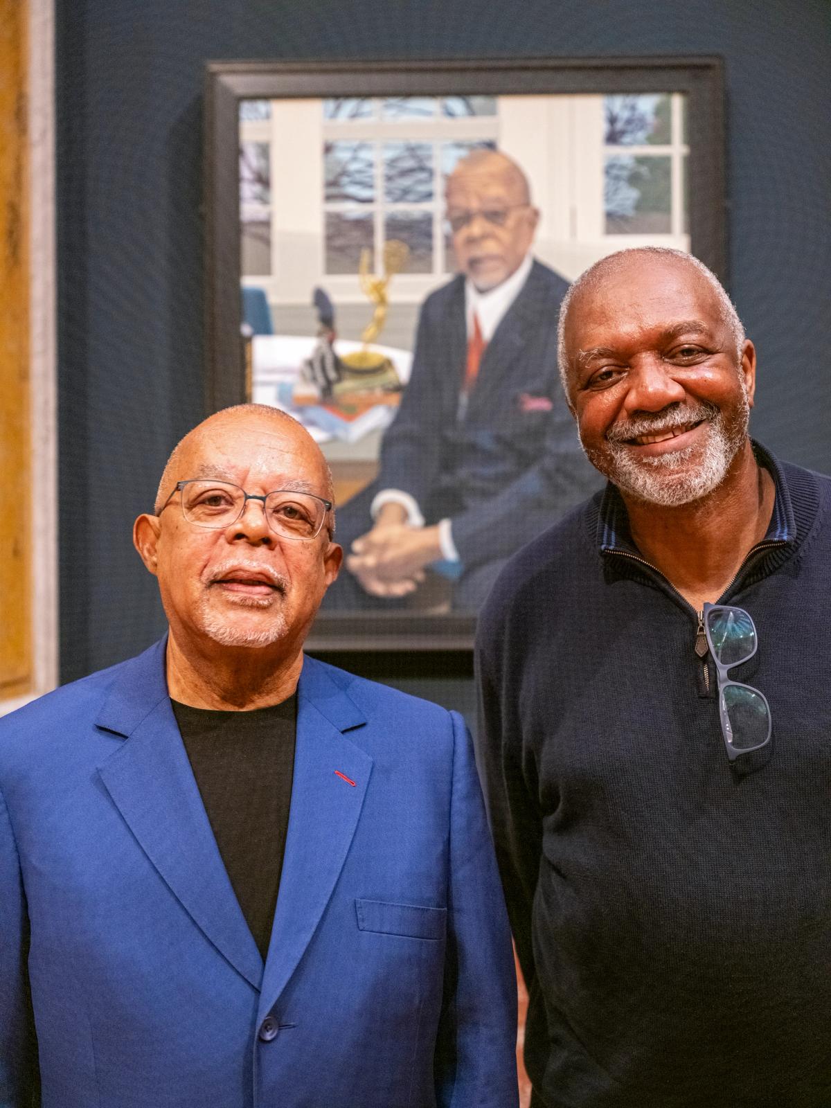 Henry Louis Gates Jr. and Kerry James Marshall © Mike Jones, courtesy Fitzwilliam Museum