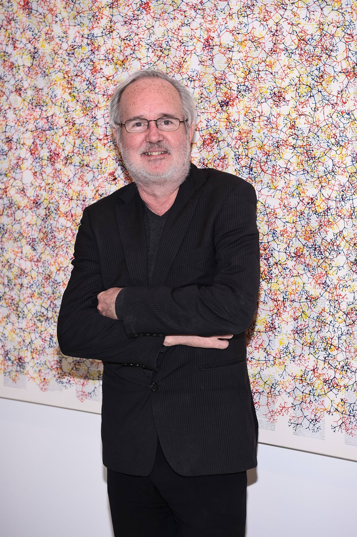 The late Tim Rollins courtesy TR Flag Art Foundation