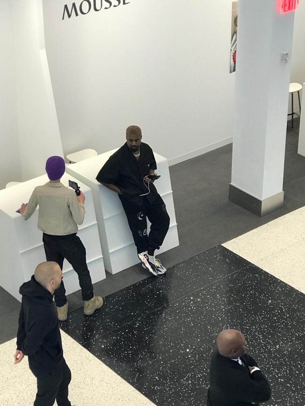 Kanye West at Art Basel in Miami Beach Steven Kaminski