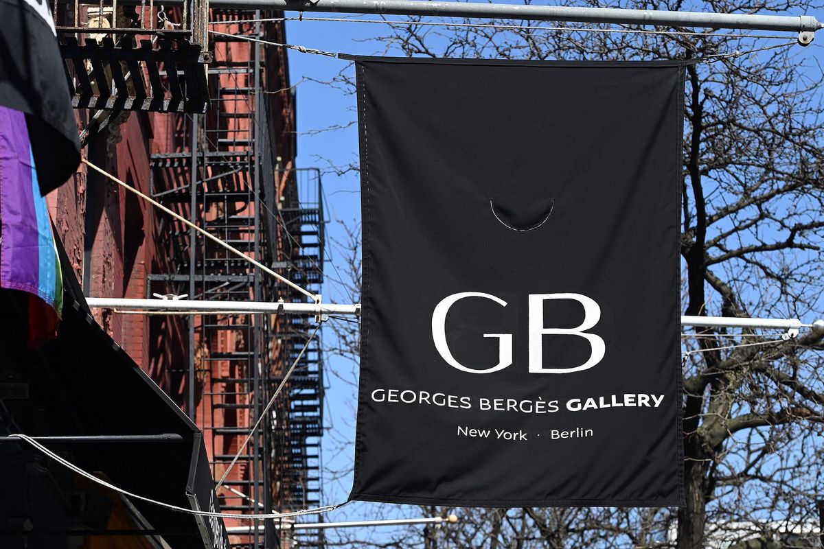 Georges Bergès Gallery, in Manhattan's Soho district, represents Hunter Biden Photo by Anthony Behar/Sipa USA/Alamy Live News